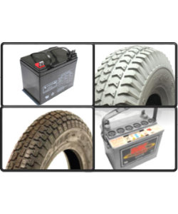 mobility batteries and tyres